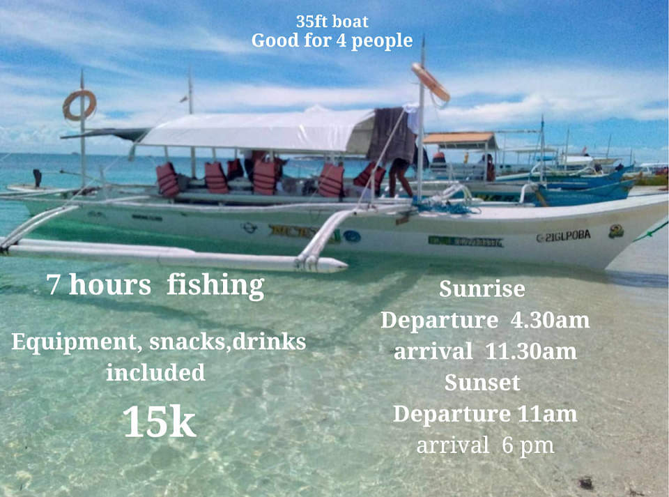 🚤 Big & Comfortable Boat – 35ft Perfect choice for up to 4 guests.  Spend 7–8 hours fishing in the open ocean – experience the thrill of: 🎣 Trolling 🎣 Jigging  ✔ All-inclusive package ✔ Fishing gear & equipment provided ✔ Lunch on board. Coast for the boat 15k.