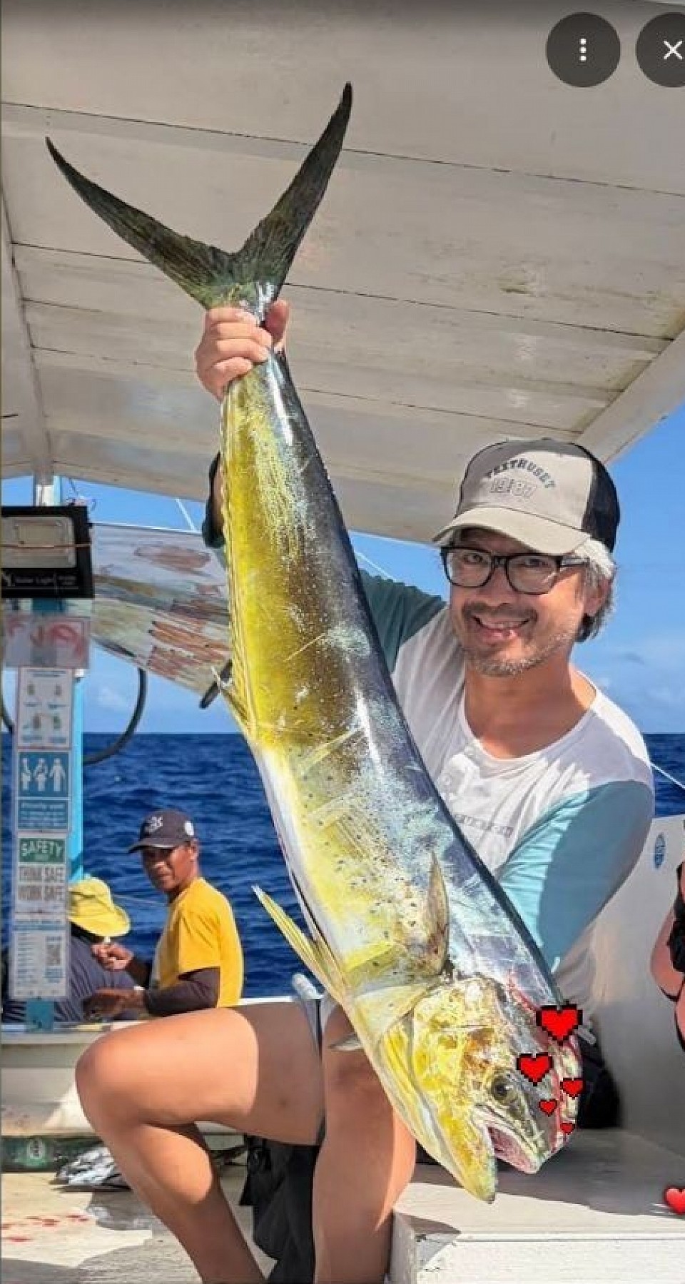 Mahi-mahi fishing