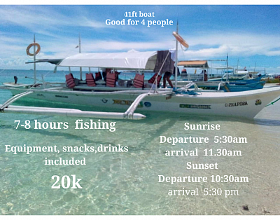 🚤 Big & Comfortable Boat – 35ft Perfect choice for up to 4 guests.  Spend 7–8 hours fishing in the open ocean – experience the thrill of: 🎣 Trolling 🎣 Jigging  ✔ All-inclusive package ✔ Fishing gear & equipment provided ✔ Lunch on board. Coast for the boat 15k.